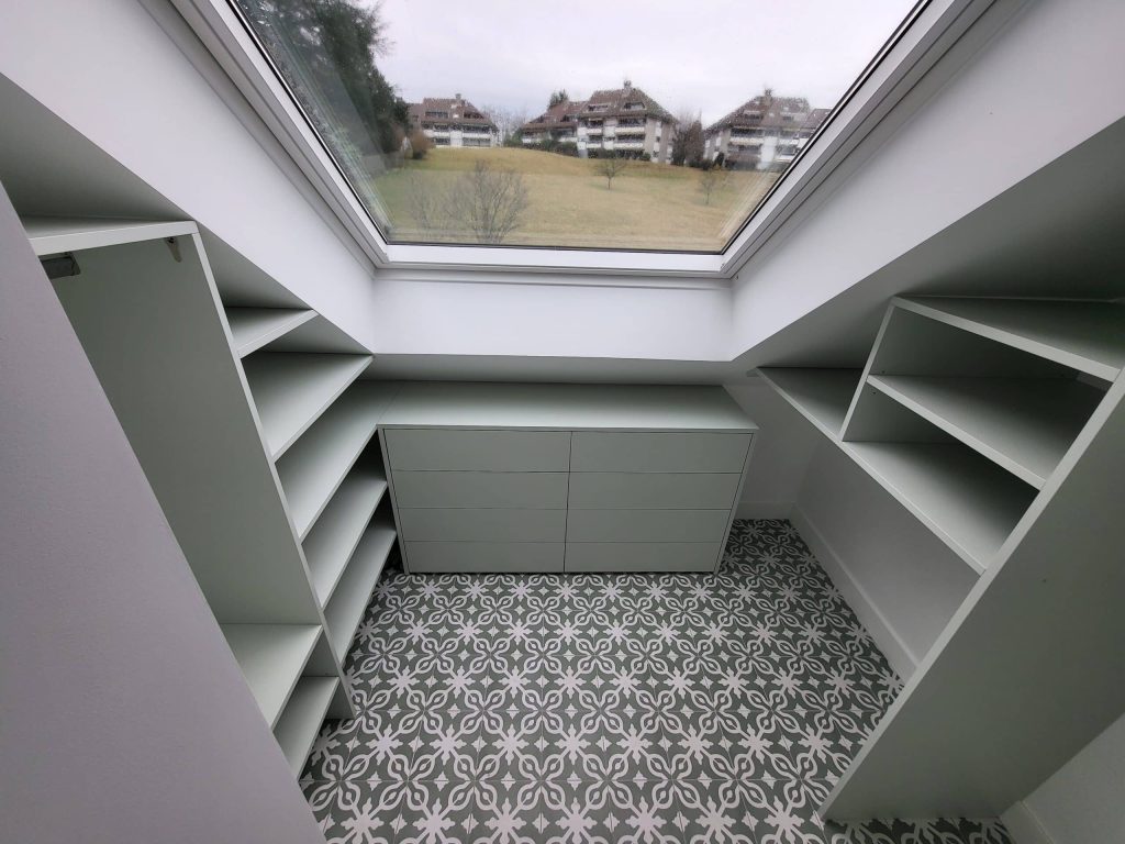 dressing sur-mesure soupente
